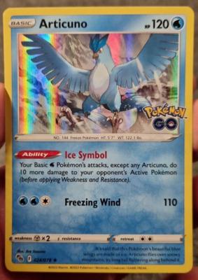 Articuno - 024/078 - Holo - Pokémon GO (D1089)