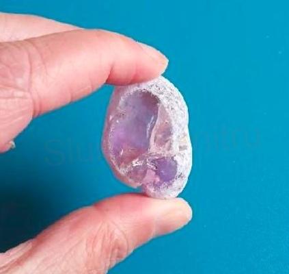 Ametyst řez – surový 40,4 g (Brazílie) (X1923)