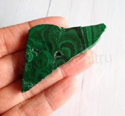 Malachit plátek 34 g (X1950)