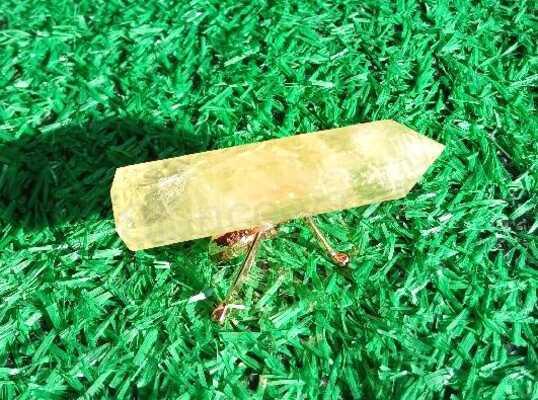 Citrín broušená špice 75 mm | 43 g (X1999)