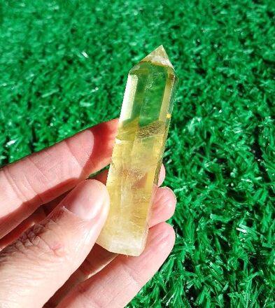 Citrín broušená špice 75 mm | 44 g (X2002)