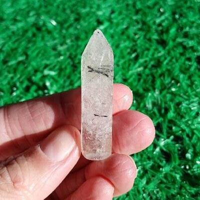 Rutil v křišťálu špice 48 mm | 9 g (X2004)