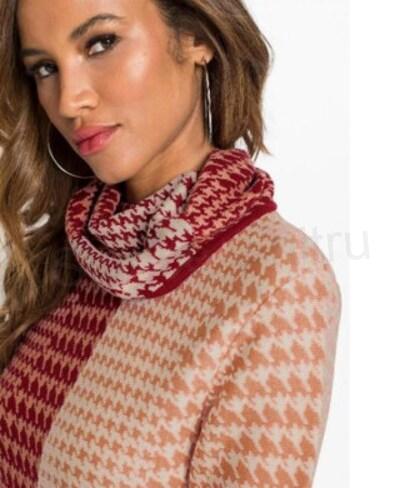 Úpletové šaty s rolákem více velikostí (K440)