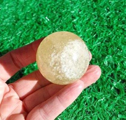 Citrín koule leštěná 46 mm | 132 g (X2005)
