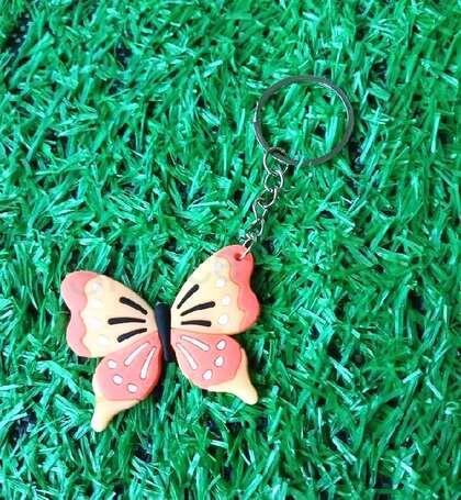 Klíčenka, přívěšek na klíče motýl (D1128)