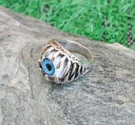 Gotický prsten dračí oko | 61 (BP529)
