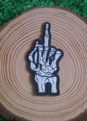 Moto nášivka Fuck Off 8,5 X 3,9 cm (C762)