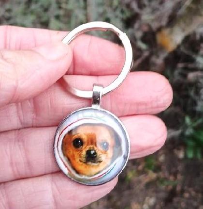 Klíčenka, přívěšek na klíče pejsek (H677)