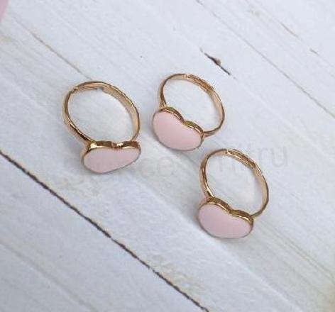 Nastavitelný jemný prsten srdce (BP537)