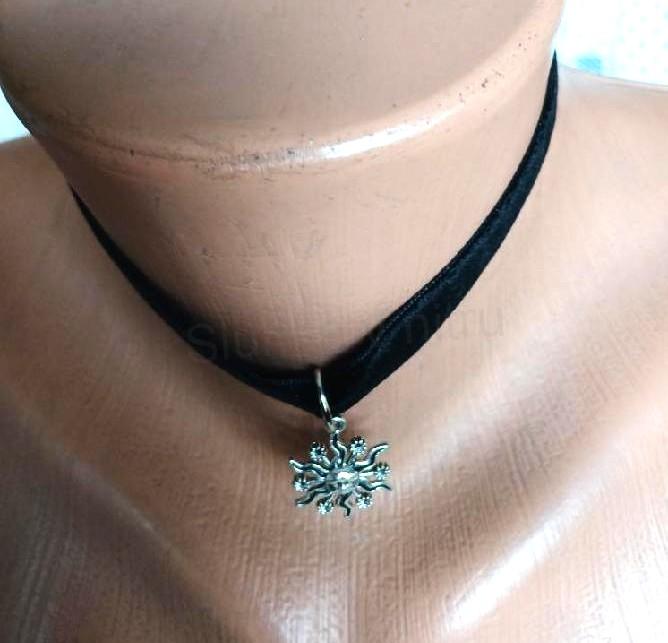 Náhrdelník choker se sluncem (BD941)