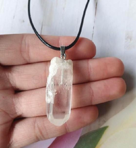 Náhrdelník křišťál špice 9,1 g - (Brazílie) (X2113)