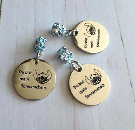 Pandora přívěsek Lilo Stiich nerez 40 x 25 mm (AA426)