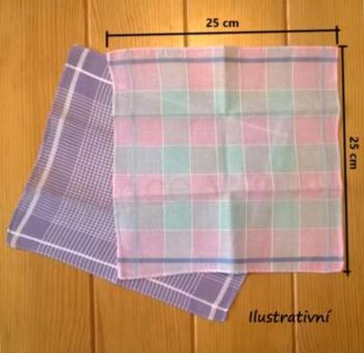 Látkový kapesník 2 ks (C133)