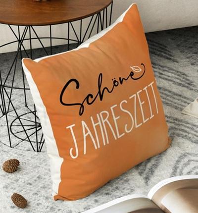 Potah, povlak na polštář veselé dýně 50 x 50 cm (S18)