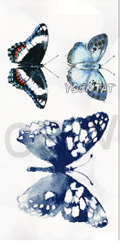 Voděodolné, dočasné tetovaní (E58)