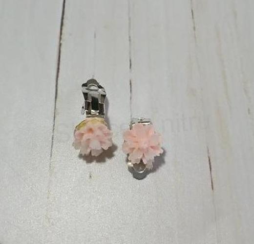 Kytičkové náušnice klipsny (BB921)