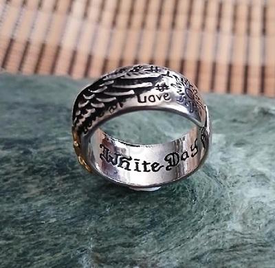 Pánský prsten křídla, alpská protěž více velikostí (BP565)