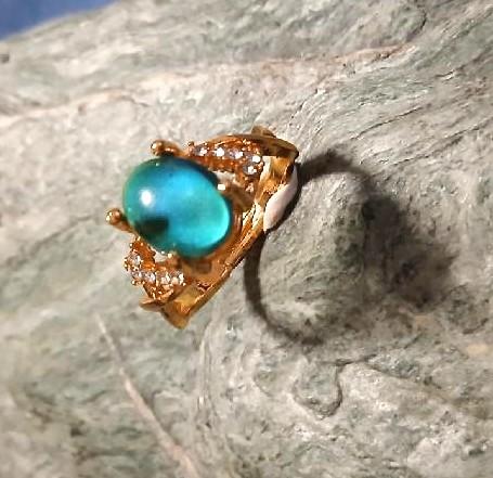 Nastavitelný prsten s měnicími barvamy podle nálady velikost 56 (BP570)