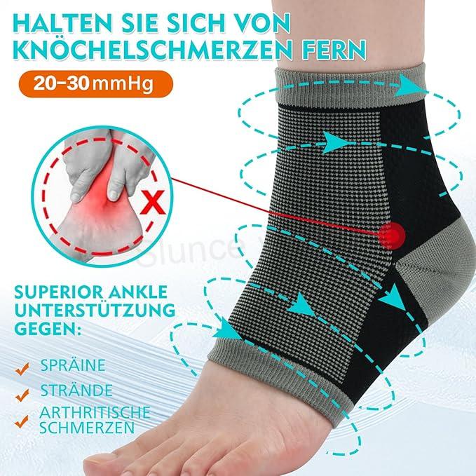 Kompresní ponožky, ortopedická bandáž velikost 47 - 51 (K675)