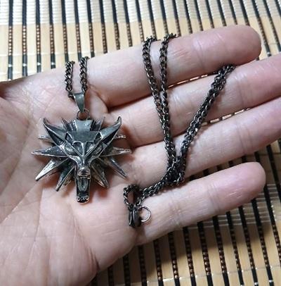 Náhrdelník Geralt – vlčí medailon Zaklínač / The Witcher (BD1036)