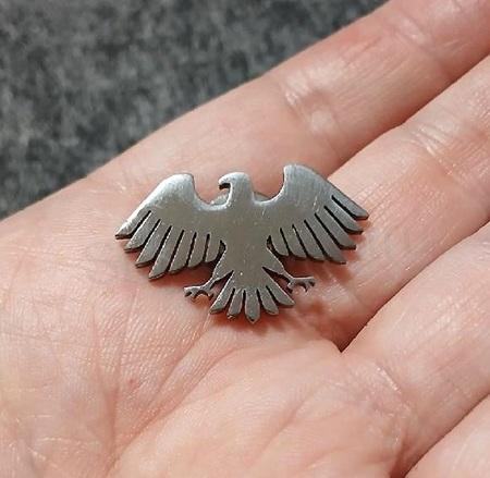 Nerezová klopová brož – orel (HB132)