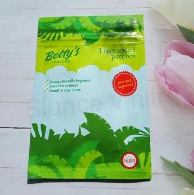 Citronella vonné samolepky pro děti proti komárům – Betty’s Nature, 24 ks (F87)