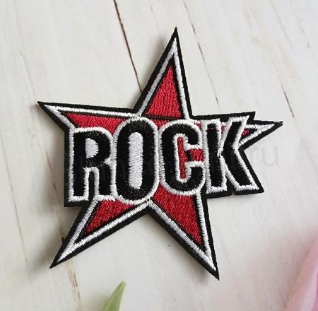 Nášivka Rock 8 × 8,5 cm (C869)