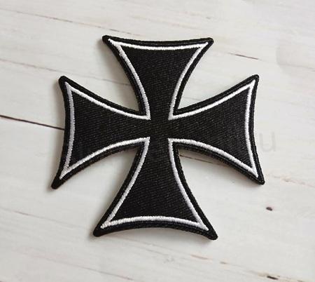 Nášivka Německý kříž 7,5 cm (C872)