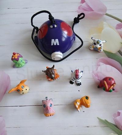 Sada digi pokémonů s pokéballem (D761)
