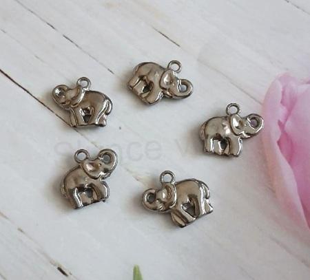 Přívěsek slon 20 x 18 mm- nerez (AA444)