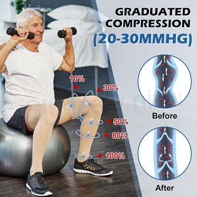 Beister kompresní punčochy 15–20 mmHg – béžové (S) (K688)