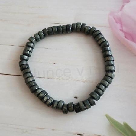 Korálkový náramek, korálky 6,9 mm (BC696)