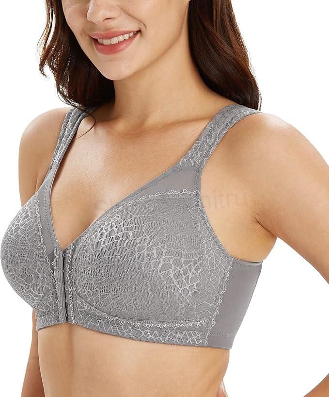 Dámská podprsenka bez kostic, zapínání vpředu – velikost 85G (K692)