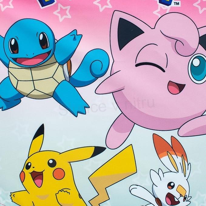 Dívčí plavky Pokémon Pikachu – růžové, velikost 146 (W266)