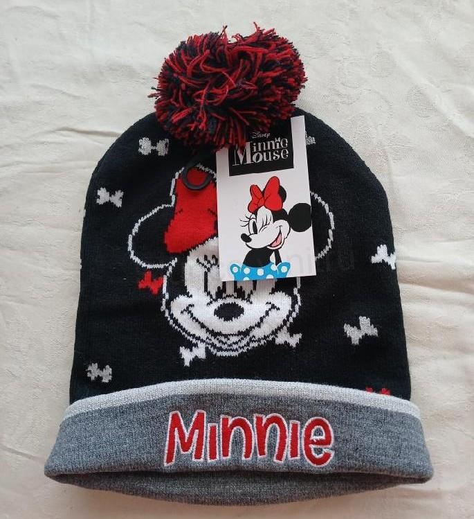 Dětská zimní čepice Minnie Mouse – velikost 52 (W270)