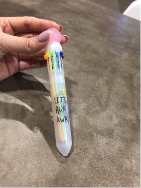  Barevné kuličkové pero 10 v1 (E103)