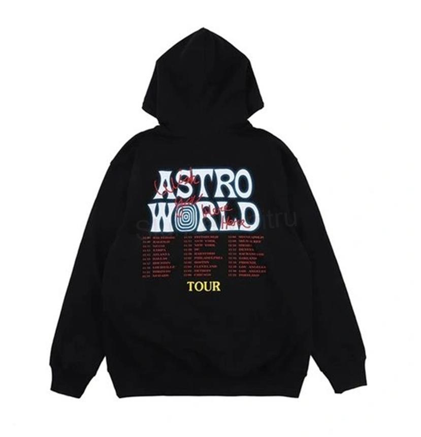 Módní mikina s kapucí Travis Scott Sicko – velikost M (K751)