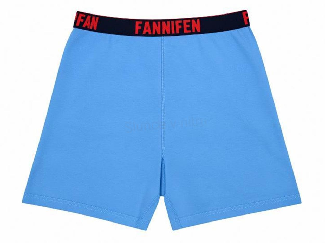 Pánské bavlněné trenýrky modré – více velikostí (K805)