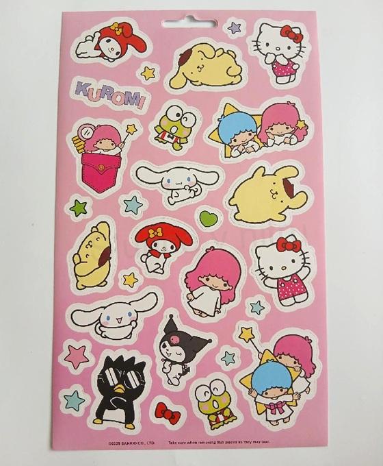 Samolepicí dekorace, samolepka Hello Kitty 25 × 15 cm (E1097)