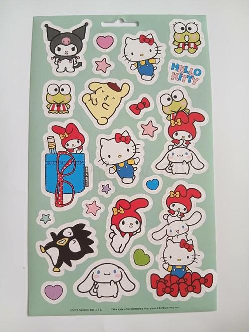 Samolepicí dekorace Hello Kitty 25 × 15 cm (E1099)