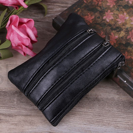 Universalní luxusní peněženka z pravé ovčí kůže (J25)