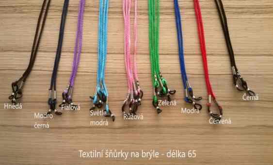 Šňůrka na brýle modrá (N65)