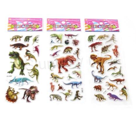 Bubble samolepky 3 D Jurský park arch (E18)