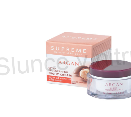 Regenerační noční krém s arganovým olejem 50 ml  (G34)