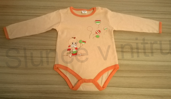 Kojenecké body dlouhý rukáv vel.56 (W30)