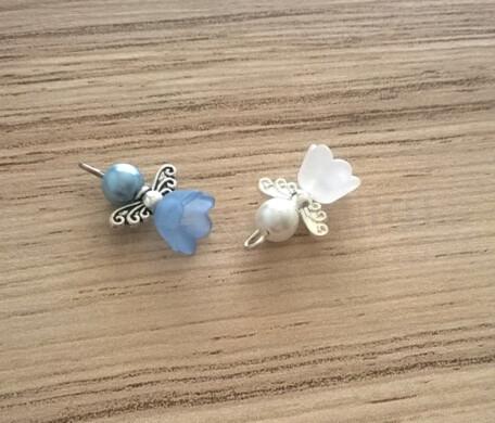 Andílek pro štěstí - talisman - 1 pár (H86)