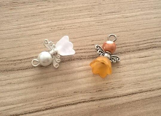 Andílek pro štěstí - talisman - 1 pár (H87)