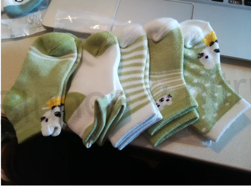 Kojenecké ponožky 12 - 24 m - 5 párů (W120)