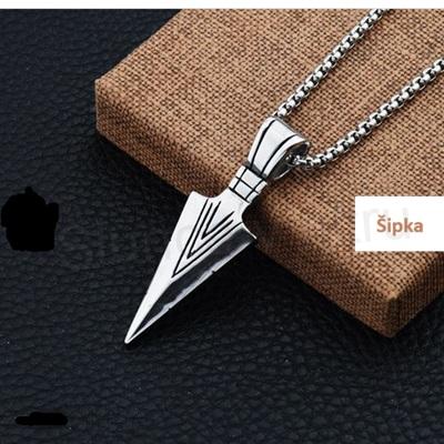 Pánský náhrdelník ARROWHEAD - šipka (BD102)