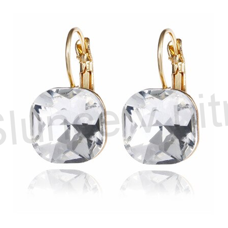 Dlouhé visací náušnice Swarovski Elements (BB147)